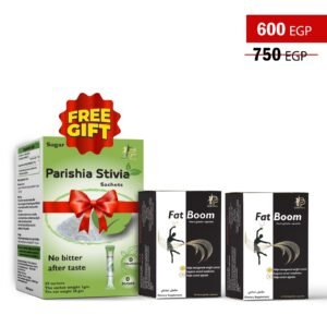 2 فات بوم + علبة سكر Stivia