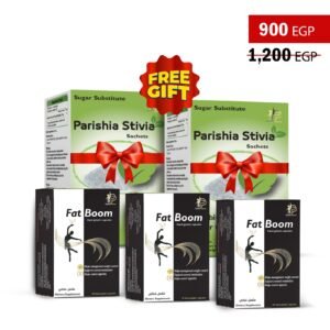 3 فات بوم + علبتين سكر Stivia